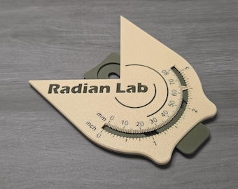 RadianLab RG80 (Radius Gauge, Radius Caliper)