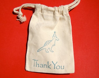 Dinosaur Favor Bags / Set of 24/Birthday Party Favor Bags
