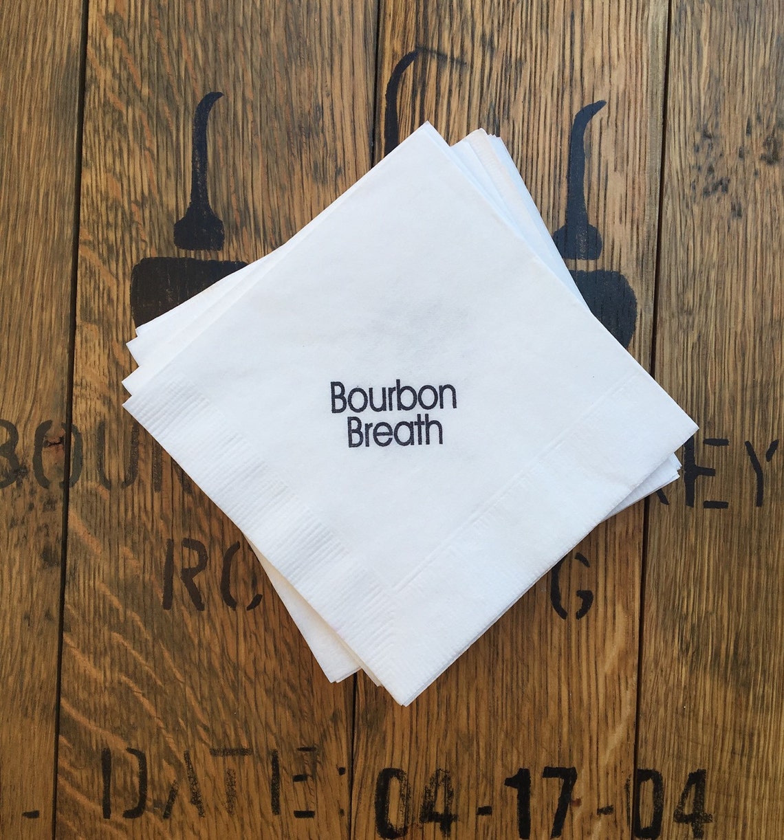 Kentucky Derby / Beverage Napkins / Bourbon Breath / Set of 50 Etsy