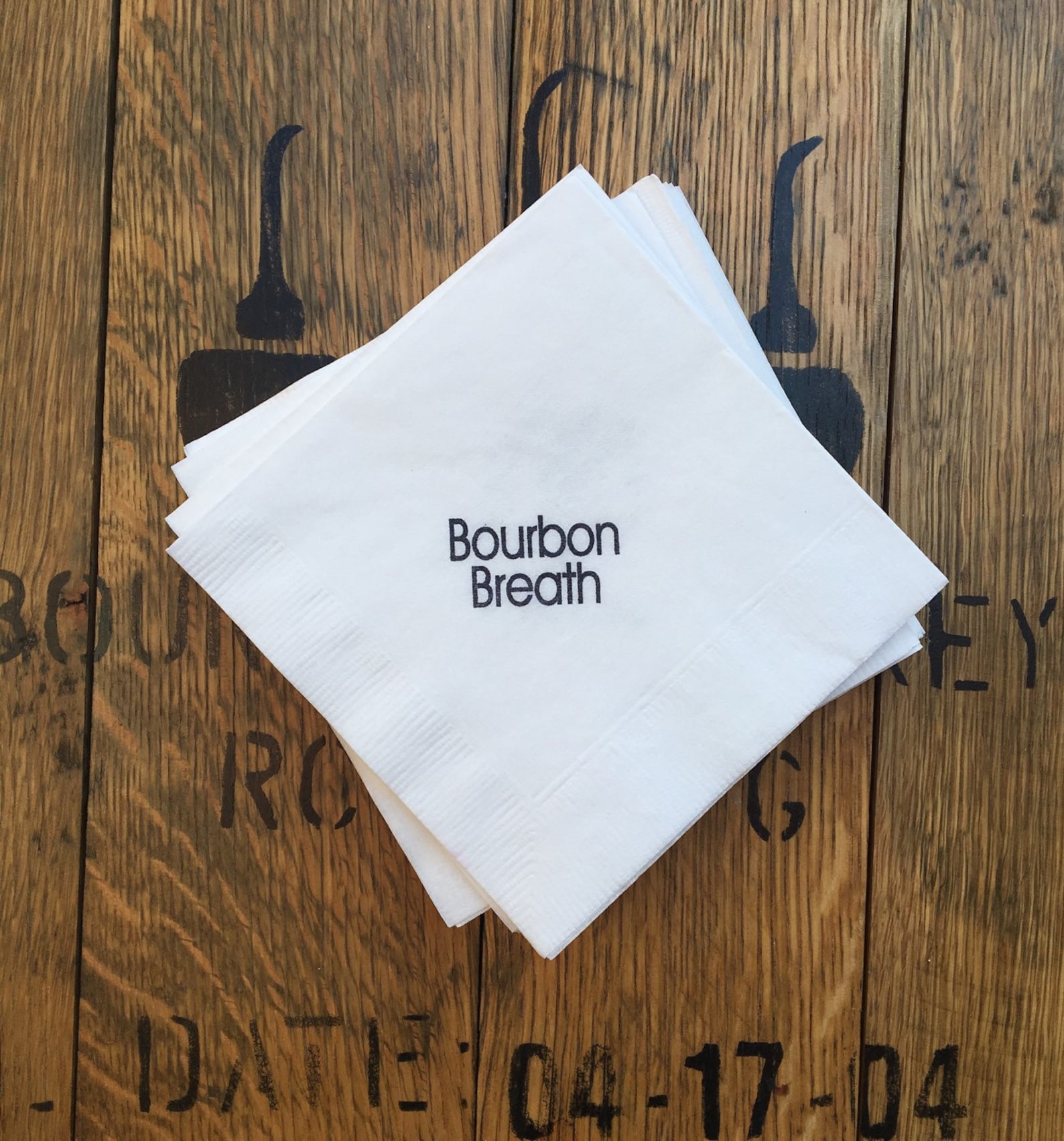 Kentucky Derby / Beverage Napkins / Bourbon Breath / Set of 50 Etsy