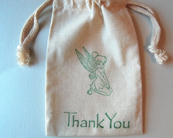 Tinkerbell Birthday Party Favor Bags / Set of 8/ Party Favors