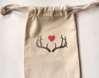 Deer Antler Party Favor Bags / Set of 150/Birthday Party Favor Bags / Wedding Favor Bags