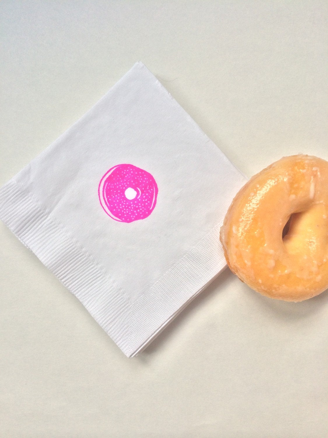 Donut Beverage Napkins Birthday Party Donut bar Set of 50