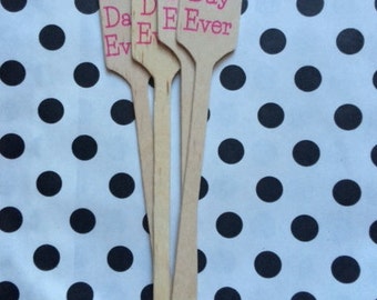 Best Day Ever Drink Stirrer / Birthday Party/ Perfect for Wedding / Set of 100 / Cocktail Stir Stick / Drink Stir Stick /