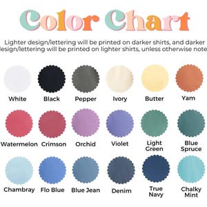K&ouml;nnte beinhalten: Eine Farbkarte mit einer Vielzahl von Farben, darunter Wei&szlig;, Schwarz und Schattierungen von Rot, Blau und Gr&uuml;n. Der Text "Color Chart" steht oben, mit Anweisungen zum Drucken.