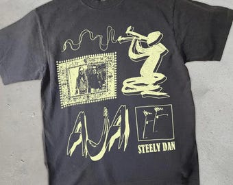 Steely Dan Aja Comfort Colors Shirt, 70s Jazz Rock Album Tee, Vintage Band Graphic T-Shirt, Retro Music Collector Aesthetic Unisex Top