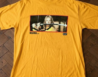 Kill Bill Japanese Graphic T-Shirt, Vintage Manga Style Revenge Tee, Film Poster Tee, Japan Retro Gamer Cult, Movie Shirt