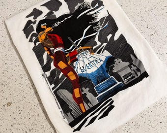 Vintage Elektra Marvel Shirt, Retro Daredevil Tee, Elektra Natchios Comic T-Shirt, Marvel Superhero Shirt, Marvel Daredevil Tee