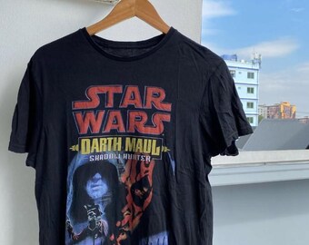 Vintage Darth Maul Star Wars Shirt, Maul Shadow Lord Shirt, Star Wars Clone Wars Shirt, Disneyworld Phantom Menace Shirt Disney Dad tee