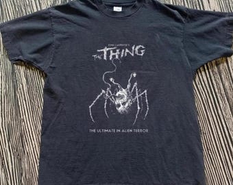 The Thing Graphic Tee, Horror Movie T-Shirt, John Carpenter Film