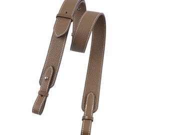 Togo Leather Crossbody Bag Strap, Adjustable Replacement Purse Handle
