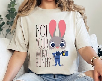 Disney Zootopia Judy Hopps Shirt, Not Your Average Bunny 463860