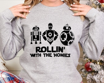 Star Wars Rollin With The Homies Shirt – Disney Galaxy Tee 462689