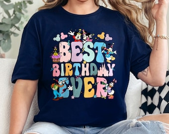 Disney Best Birthday Ever Shirt, Disney Shirt, Birthday Disney Shirt , Disneyworld Tee, Birthday Shirt, Mickey Birthday Shirt 462774