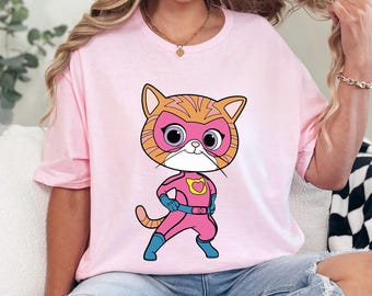 Disney Super Kitties Shirt, Buddy Bitsy Ginny Sparks Super Kitties Cat Shirt, Disneyland Girls Trip Shirt, Disney Kids Shirt 463564