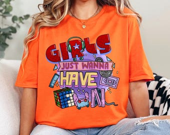 Bachelorette Shirts, Girls Just Wanna Have Fun, Summer Shirt, Girls Trip, Vacation Shirt, Friends Shirt, 461316