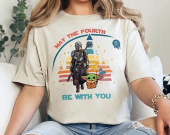 Star Wars May The Fourth Be With You Shirt, Star Wars Day Shirt, Star Wars Grogu Shirt, Mandalorian Shirt 461255