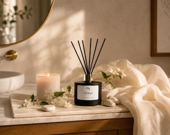 Luxury Reed Diffuser 200ml |  Still Bloom | Bergamot Jasmine | Australian Made Home Fragrance