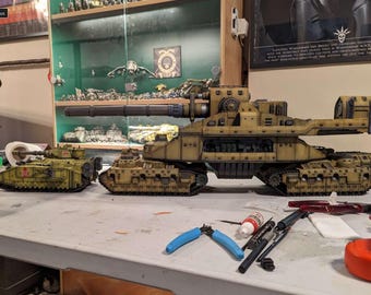 Titanic artillery platform - 28mm