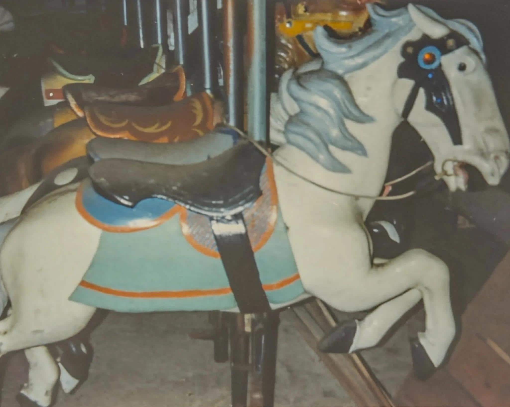 Antique carousel horse - Etsy 日本