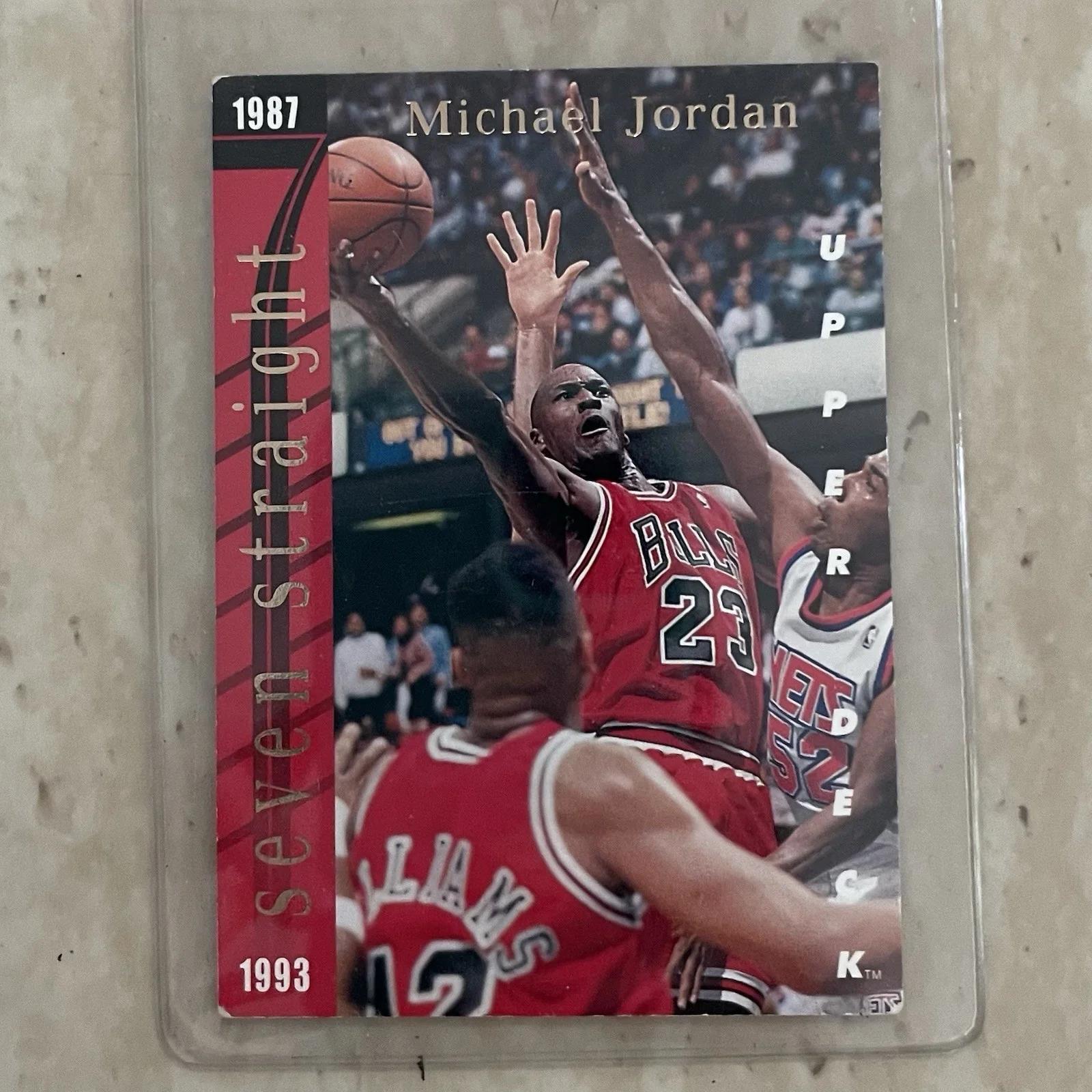 1993 michael jordan upper deck - Etsy 日本