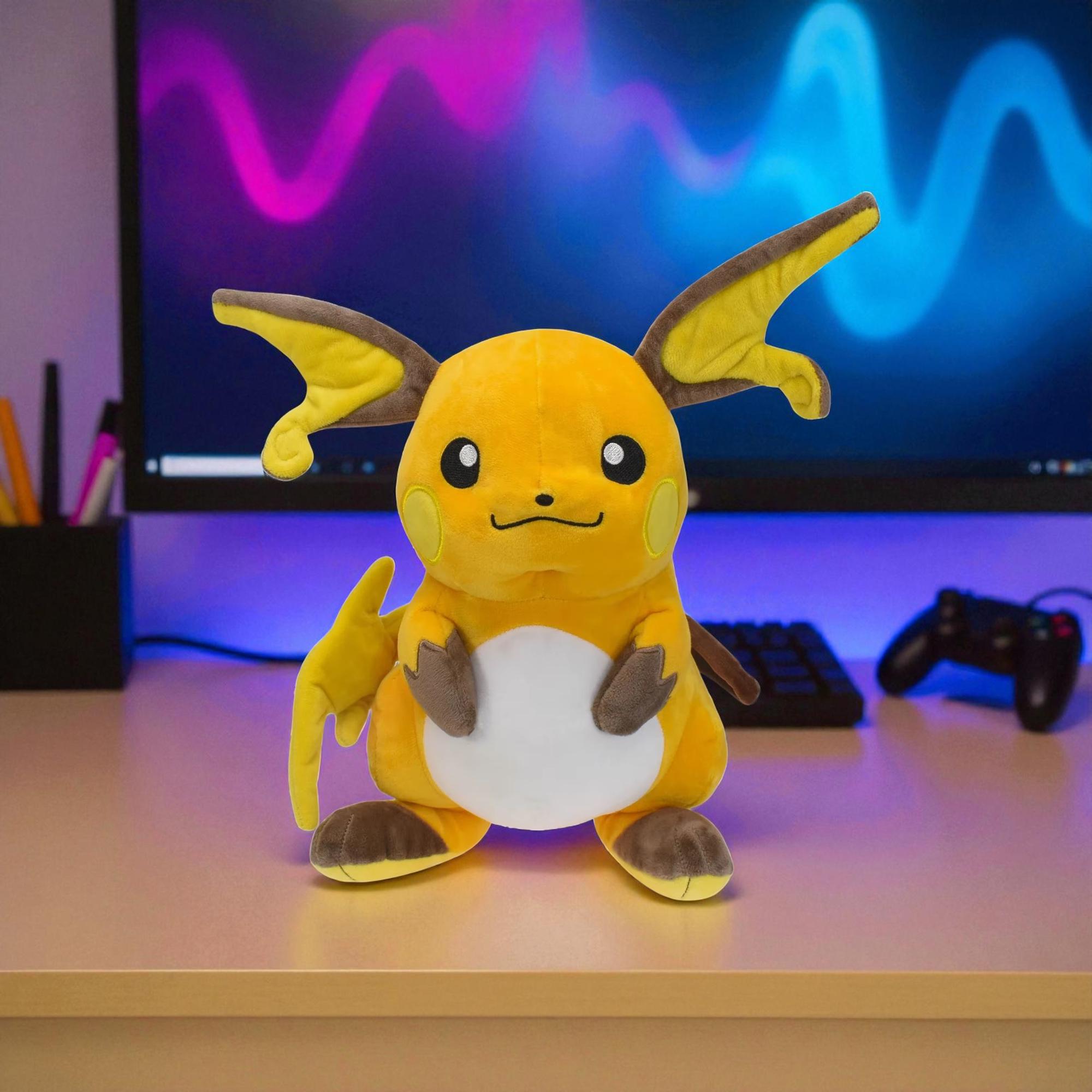 V Raichu Plush Stuffed Toy - 12 Inches, Soft Pokémon Plushie, Brand New Collectible 4 thumbnail image