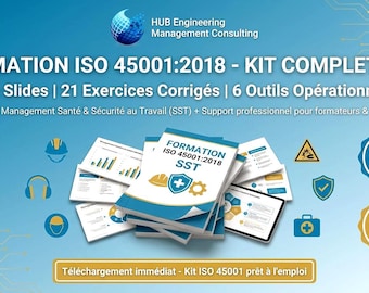 Formation ISO 45001:2018 – KIt Complet