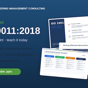 ISO 19011:2018 Auditing ISO 9001 QMS_— Complete Training Package_ PPTX 55 slides _Final_Assessment_Candidate_Copy & _Official_Answer_Key
