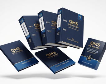ISO 9001 QMS 文書パッケージ 編集可能なテンプレート 51 品質マニュアル手順監査チェックリスト