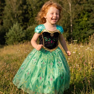 princess anna birthday dress Anna Disney Anna Play Dress Anna Frozen Costume, Anna Princess Costume, birthday Egypt Ubuy