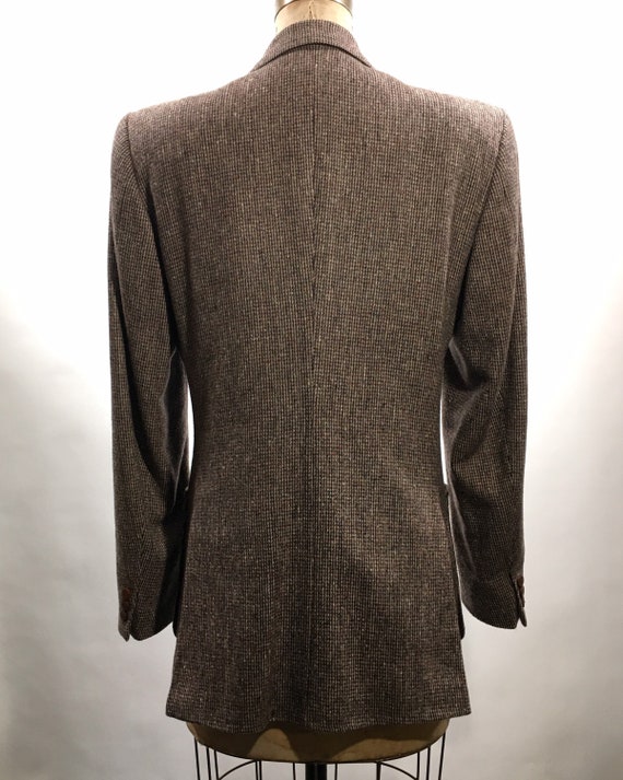 1970s Yves Saint Laurent Tweed Blazer M - image 2