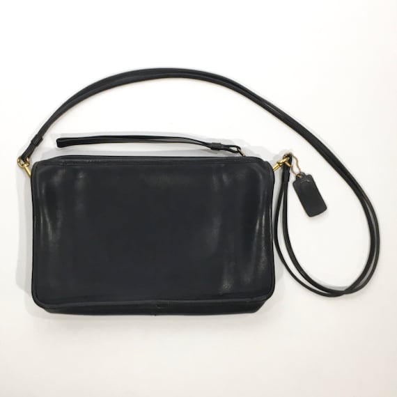 1970s Bonnie Cashin Navy Convertible Coach Purse