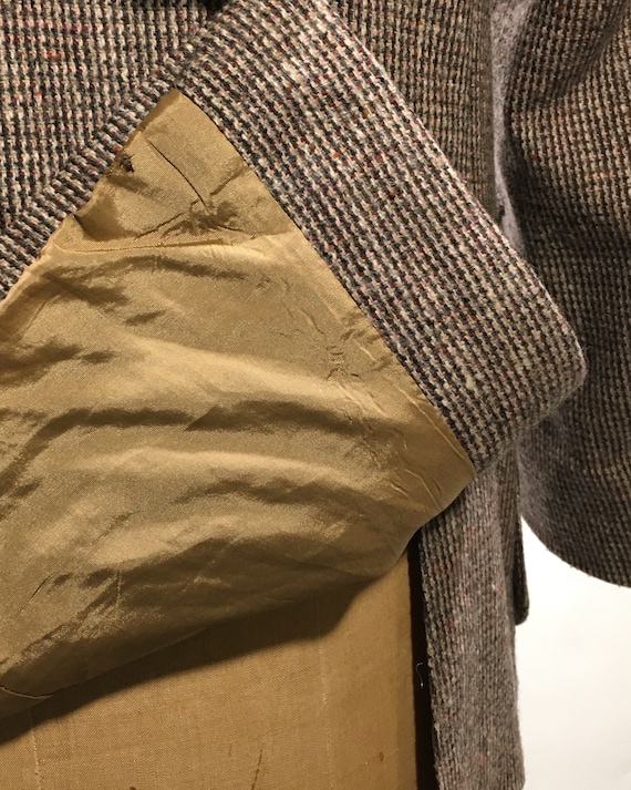 1970s Yves Saint Laurent Tweed Blazer M - image 6