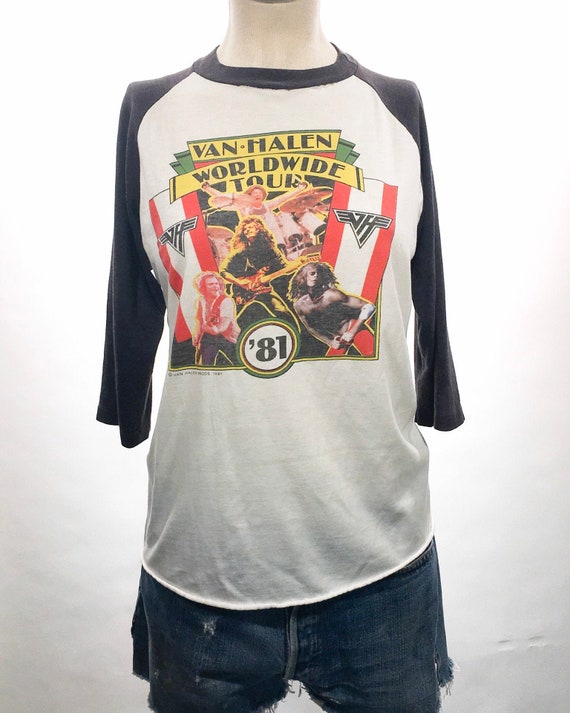 Van Halen Worldwide Tour 1981 T-Shirt