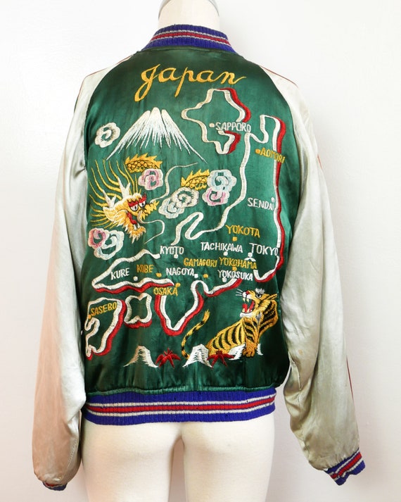 Souvenir Jacket | 1940's Japanese | Reversible!