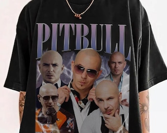 Limited Comfort Colors Pitbull TShirt, Pitbull Rapper Mr. Worldwide Music Star Bootleg Fan T-Shirt, Gift For Women and Man T-Shirt 04