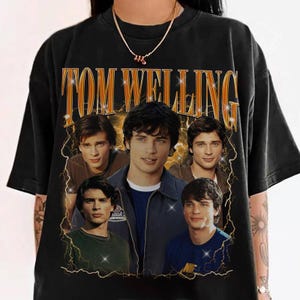 Camiseta Comfort Colors de Tom Welling, Camiseta homenaje a Tom Welling, Camisetas para fans de Tom Welling, Camiseta de la película de Tom Welling, Regalo para cinéfilos 05