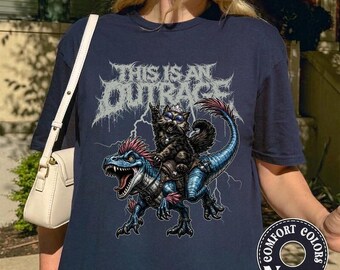 Camiseta Vintage This is an Outrage, Regalos de Princess Donut y Mongo, Camiseta Dungeon Crawler Carl 06