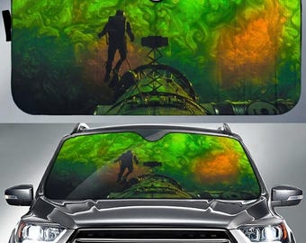 Project Hail Mary Movie Car Sun Shade,  Ryland Grace Car Sunshade, ,Sci-Fi Movie Sunshade, Car Windshield, Car Accessories
