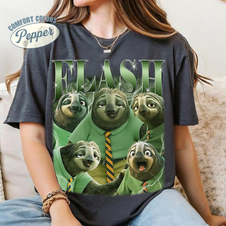 Comfort Colors Flash Zootopia 2 Shirt, Disneyland Zootopia 2 Shirt, Disneyworld Shirt, Family Matching Trip Shirt, Zootopia Magic Kingdom 32 image 1