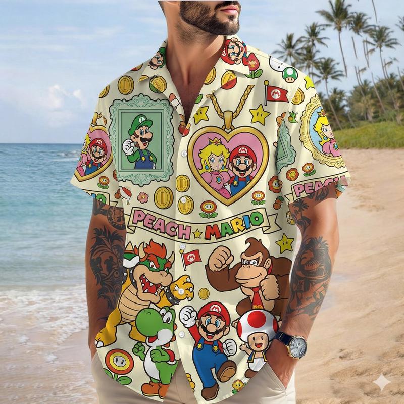 Video game hawaiian shirt - Etsy 日本