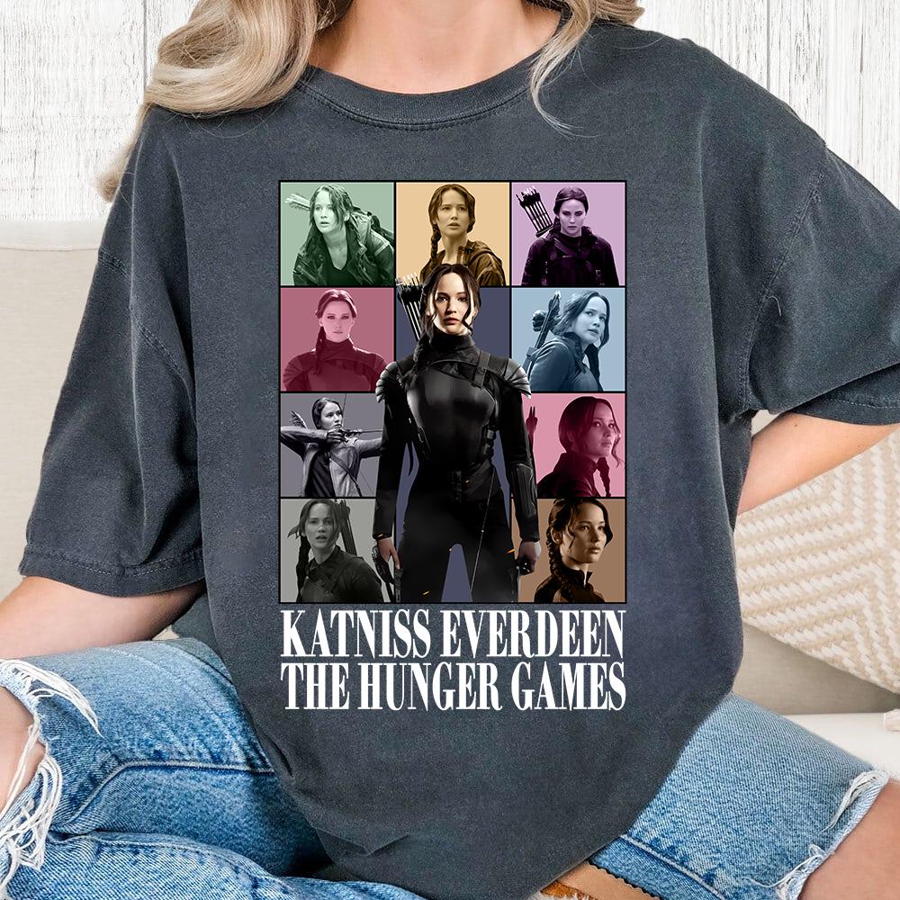 T-Shirt Hunger Games Katniss Everdeen - Licence Officielle - Coupe Classique, Manches Courtes - 7