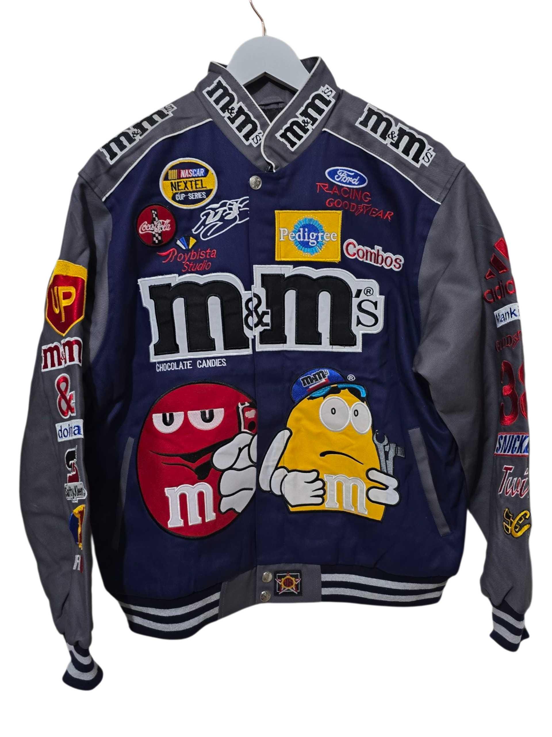 m &m's ナスカー レーシングジャケット Mms Nascar Jacket Vintage