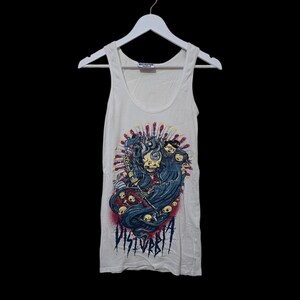Disturbia Tank Top – Graphic Print | M