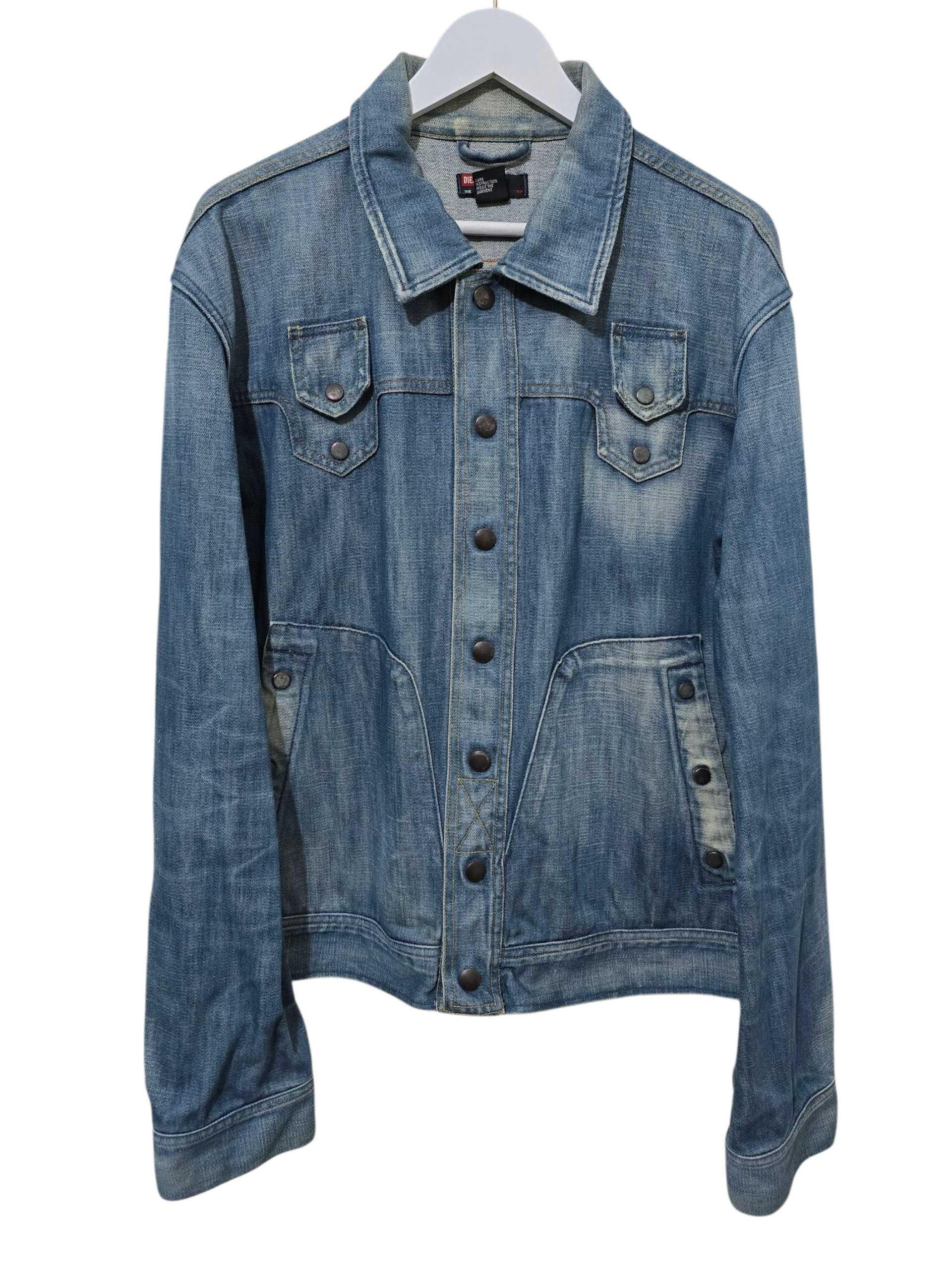 Vintage Diesel Denim Jacket - Etsy