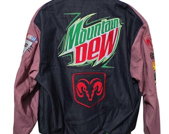 JH Design Mountain Dew Racing Jacket – Jeremy Mayfield #19 | L