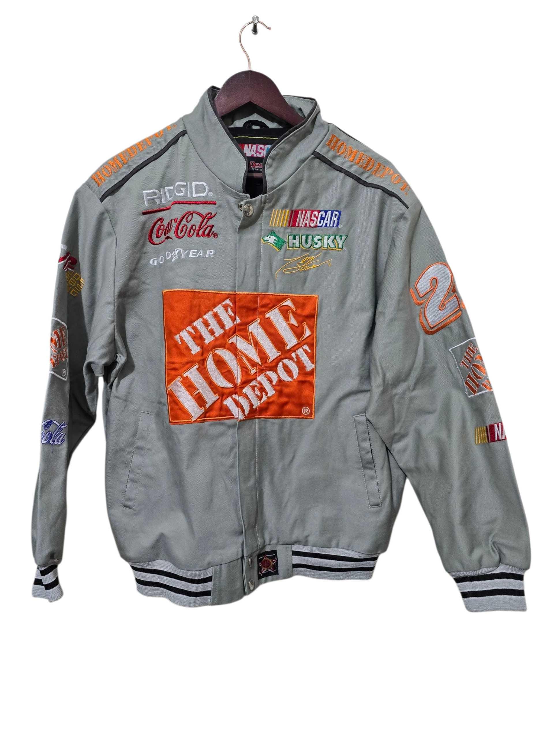 JH Design Home Depot Racing Jacket – NASCAR Reworked | L - Etsy Israel