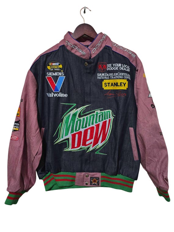 Mountain Dew Dodge ジャケットXXL レーシングジャケットJH JH Design Mountain Dew Racing Jacket – Jeremy Mayfield #19 | L