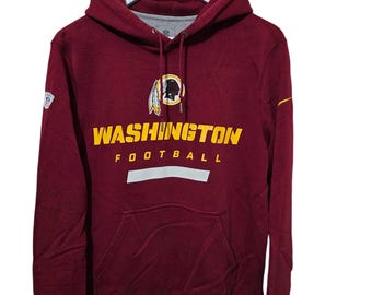 Felpa con cappuccio vintage Nike NFL Washington | M