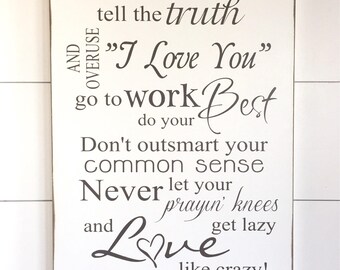 Be A Best Friend Tell The Truth Lee Brice Sticker Art Vinyl Wall Decal Quote Q59 Be A Best Friend Tell The Truth Lee Brice Sticker Art Vinyl Wall Decal Quote Q59